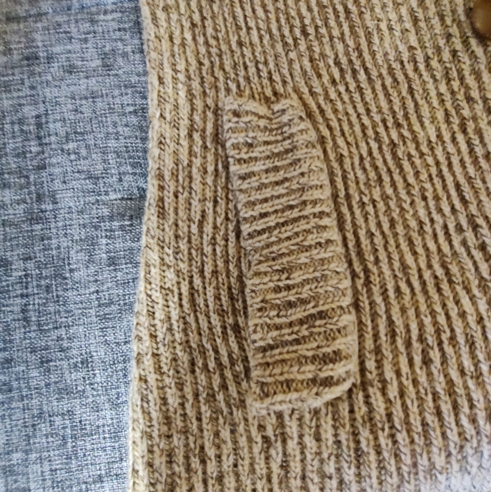 Shawl collar cardigan. New. Size Small Petite. - Picture 5 of 11